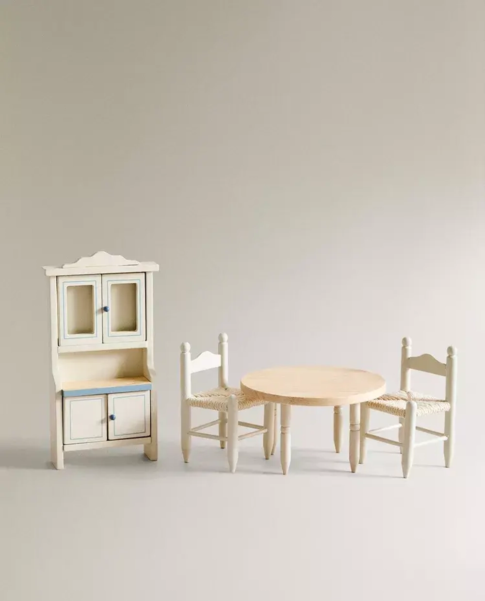 ZARA HOME НАБОР ДЕТСКИХ НАБОР "МЕБЕЛЬ", КРЕМОВЫЙ