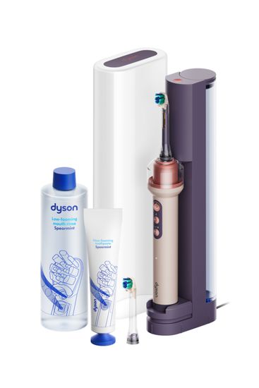 Электрическая зубная щетка Dyson CameraJet with flosser (Ceramic Pink)