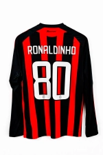 Футболка футбольная АС Милан 2008/2009 Роналдиньо 80