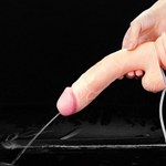 Реалистичный фаллоимитатор Lovetoy (22,9×4,6 см) с имитацией семяизвержения
