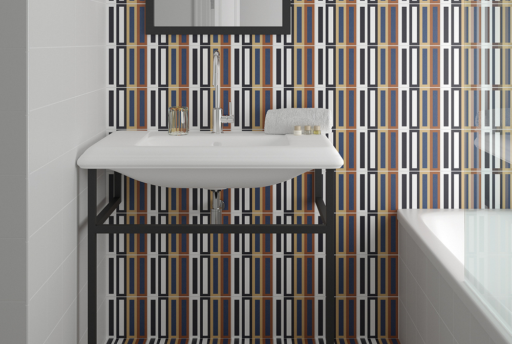Equipe Bauhome Strich Warm 20x20