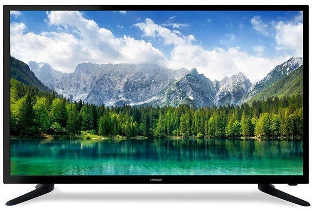 24" Телевизор Витязь 24LH0201 LED, черный (2019)