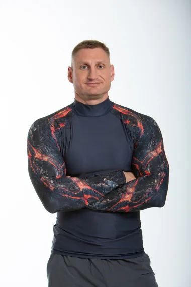 Гидромайка Mako Black Edition с длинным рукавом