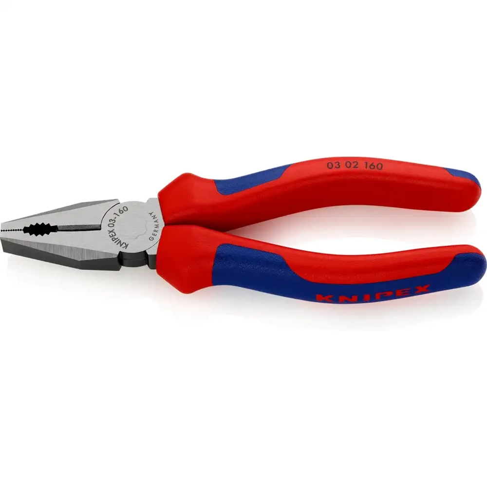 Плоскогубцы комбинированные черненые 160 мм Knipex 03 02 160 SB
