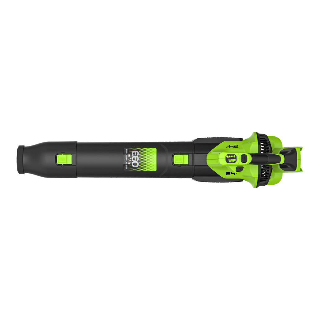 Воздуходувка аккумуляторная Greenworks BL2900C, 24V, бесщёточная, без АКБ и ЗУ (BL2900CA1)