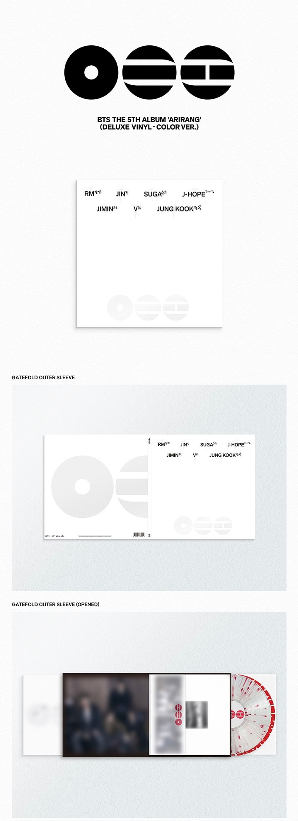 Альбом BTS - ARIRANG (Deluxe Vinyl)