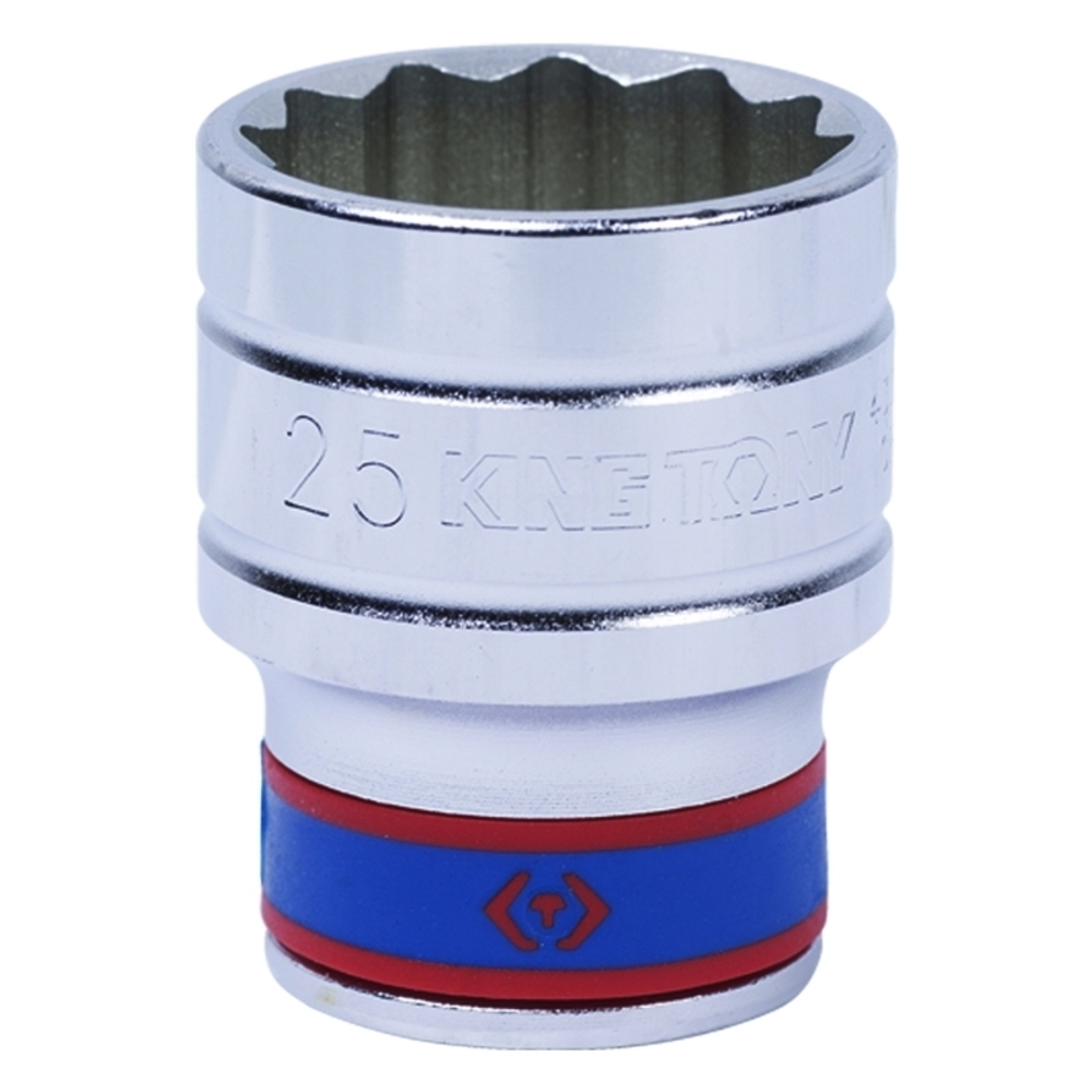 Головка торцевая стандартная двенадцатигранная 1/2", 25 мм KING TONY 433025M