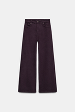 ДЖИНСЫ COMFORT WIDE LEG С ВЫСОКОЙ ПОСАДКОЙ — ZW COLLECTION — ZARA