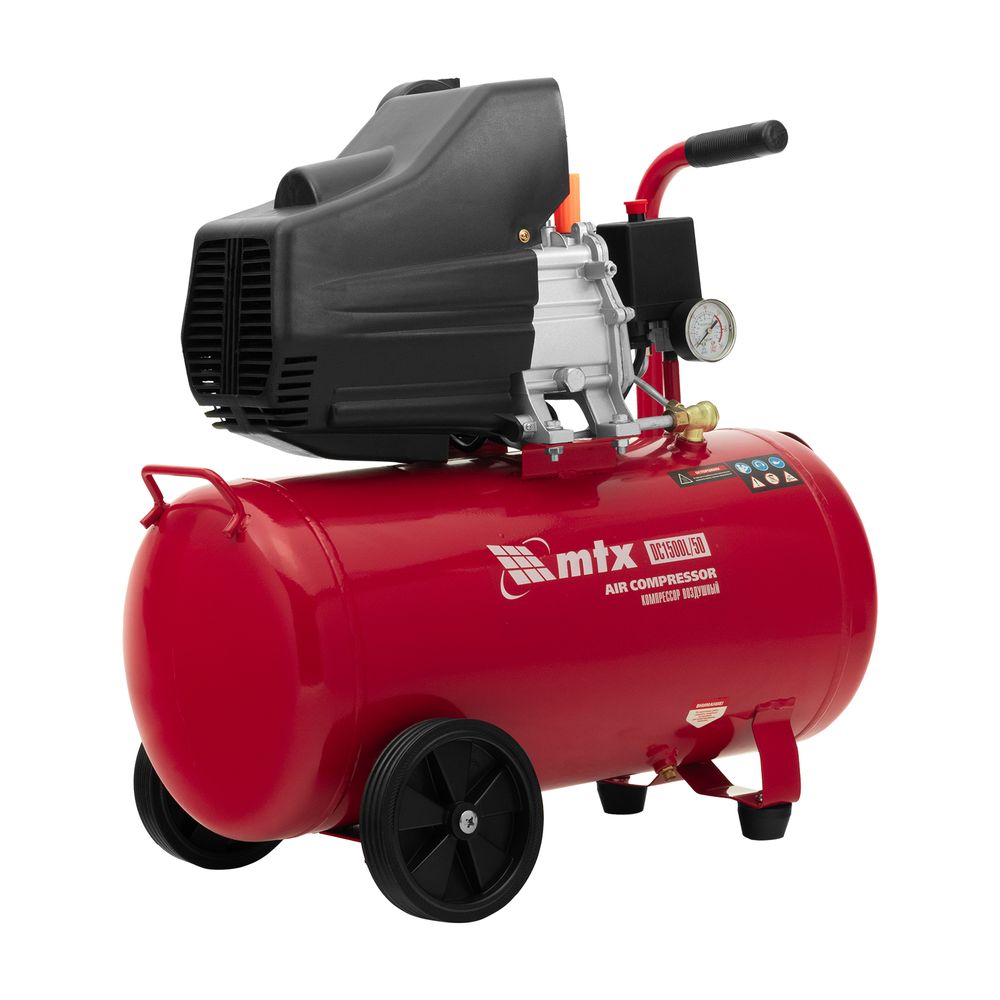 Компрессор воздушный масляный DC1500L/50, 1,5 кВт, 50 л, 210 л/мин MTX