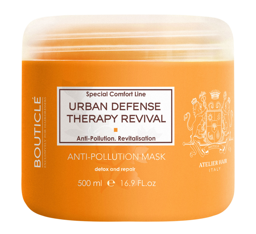 Маска для чувствительных волос, склонных к ломкости – “Urban Defense Anti-Pollution Mask For Brittle & Sensitive Hair” (500 мл)