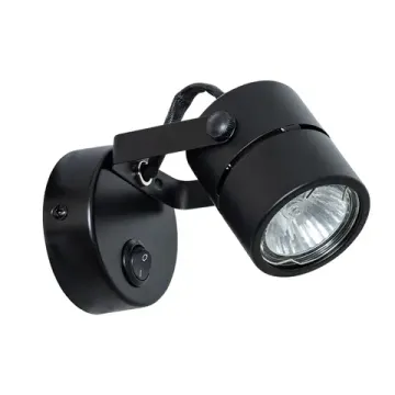 Спот 1*GU10 A1311AP-1BK черный Mizar Arte Lamp