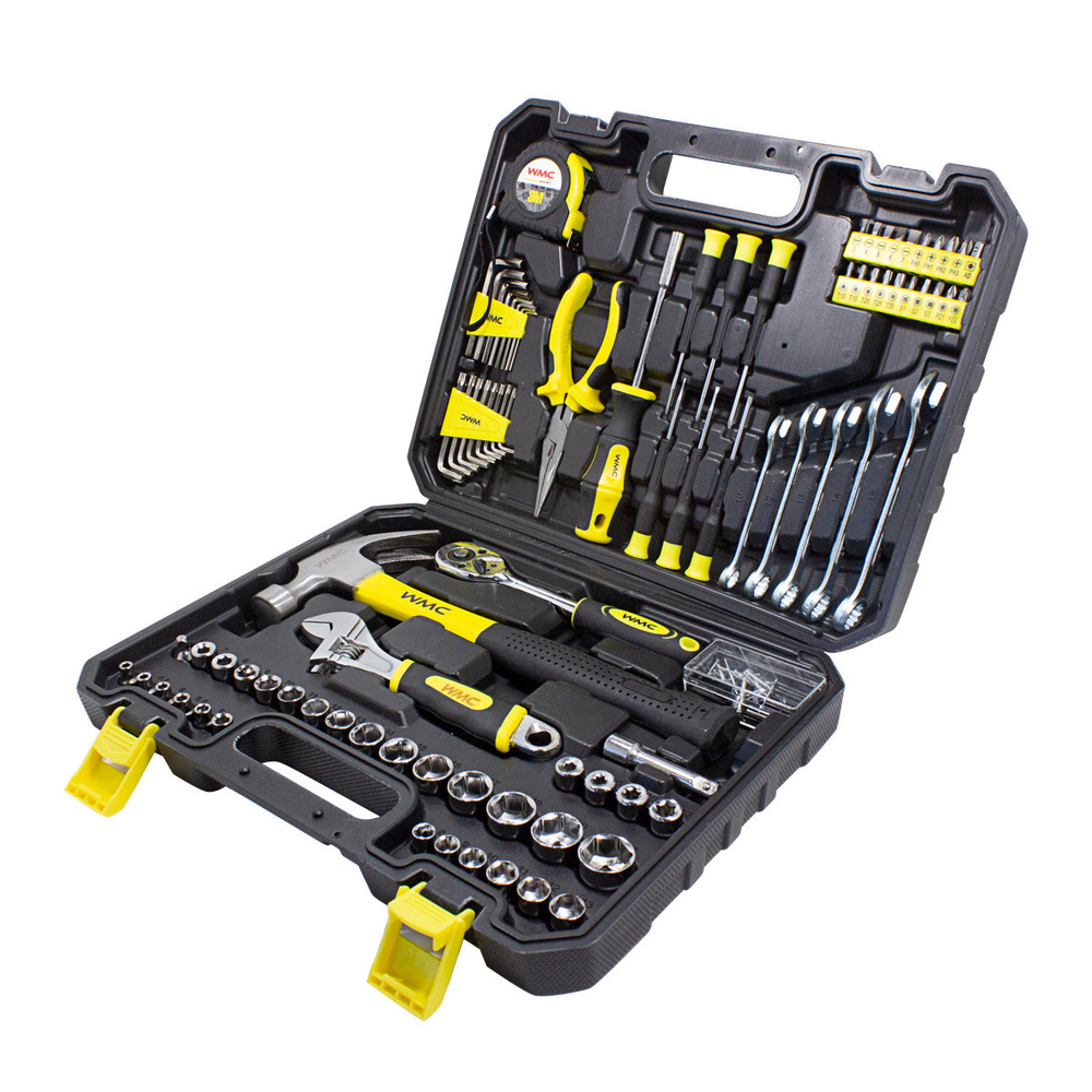 Набор инструментов 128пр. 1/4''3/8''(6гр)(4-21мм) WMC TOOLS WMC-30128 Top Done