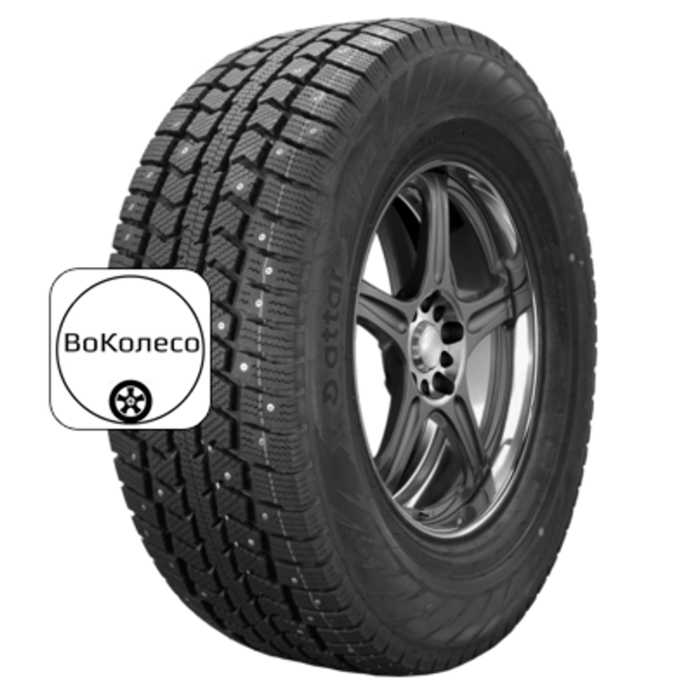 195/75R16C 107/105R W03 TL (шип.) Attar