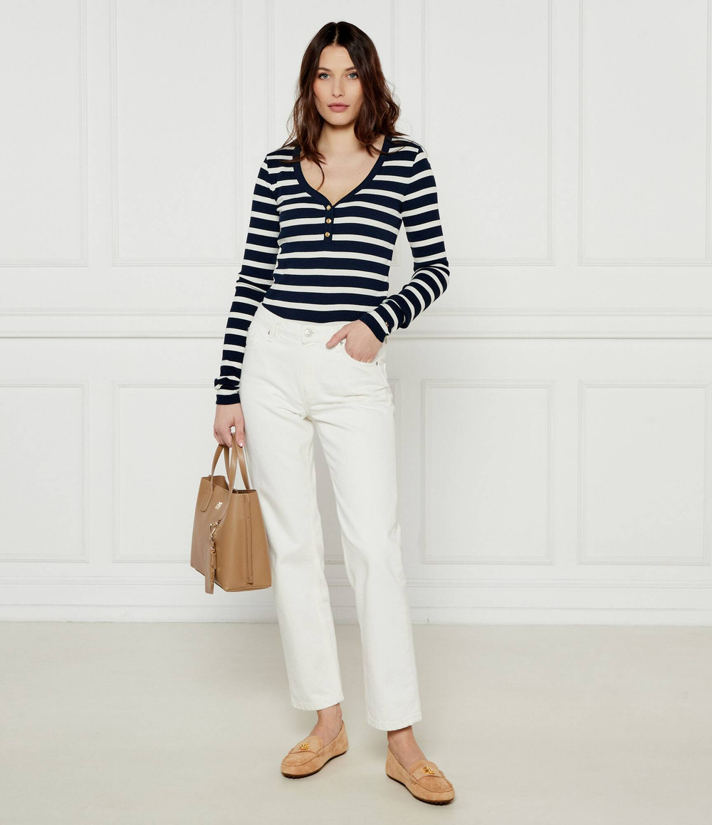 Блузка HENLEY Tommy Hilfiger - белый(WW0WW43905)