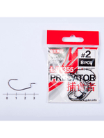 Крючки Lucky John PREDATOR серии LJH532 размер004 (5упк.по 6шт.)