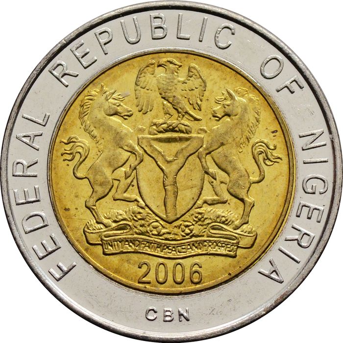 1 найра 2006 Нигерия AU-UNC
