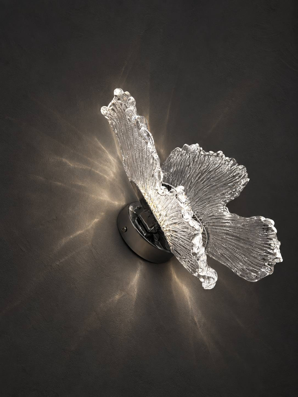 Бра настенное Lanbos Butterfly, LED 6 Вт, 3 кв м, золото