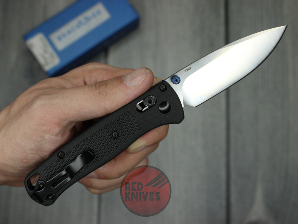 Нож Benchmade 535 Bugout Черный Нейлон А+++ BM535BKST