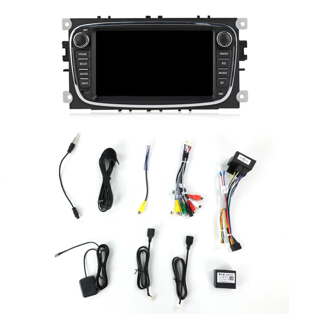 Установочный комплект для FORD Focus II, Mondeo, S-MAX, Galaxy, Tourneo/Transit Connect черный  KUBERG MKD-FD7B-9212-32