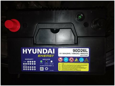 80e 90D26L HYUNDAI Bolt