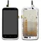 Дисплей для Lenovo S820 в сборе с тачскрином на рамке (White)