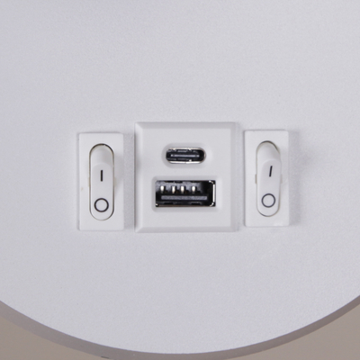 86203-9.2-001KT LED12W+USB WT светильник настенный Reluce, LED