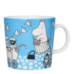 Moomin Кружка Arabia Muumi muki, Rauha, голубая, 400 мл (Из Финляндии)