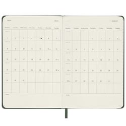 Еженедельник Moleskine WKNT Large зеленый (DSK1512WN2) 4