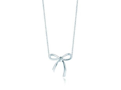Подвеска из серебра 925, Tiffany 💠В виде банта. В наличии