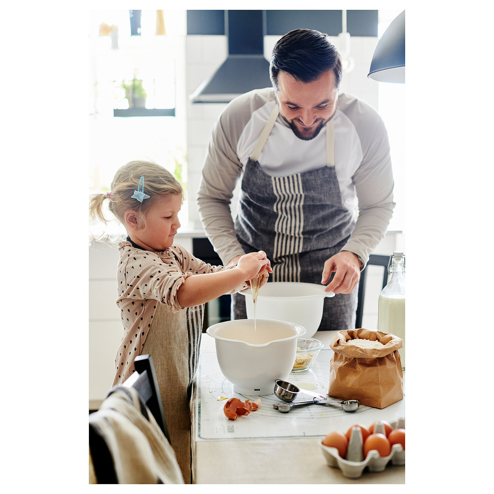 IKEA VISPAD  (ИКЕА ВИСПАД)  -  Миска, 2 шт - белая