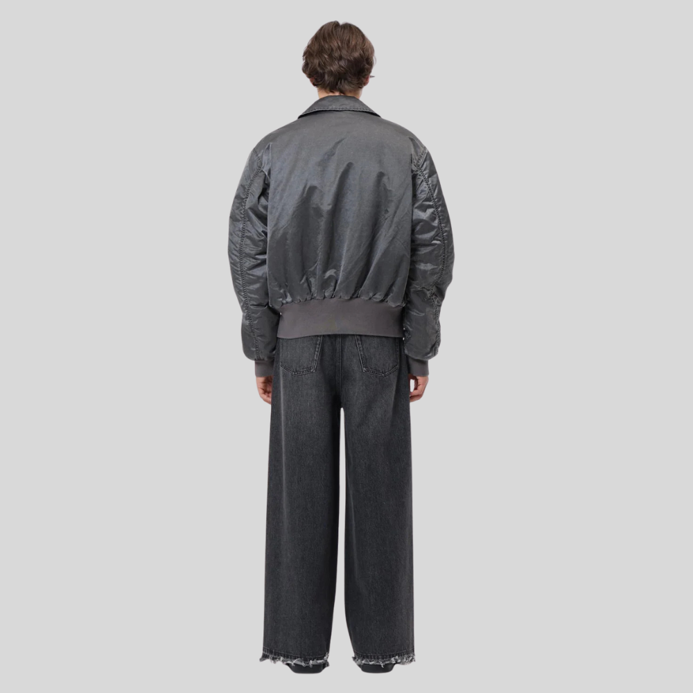 Куртка Alpha Industries CWU 45/P Battlewash Flight Jacket Black (Черный)