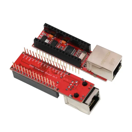 Шилд NanoShield ENC28J60 Ethernet 1.1