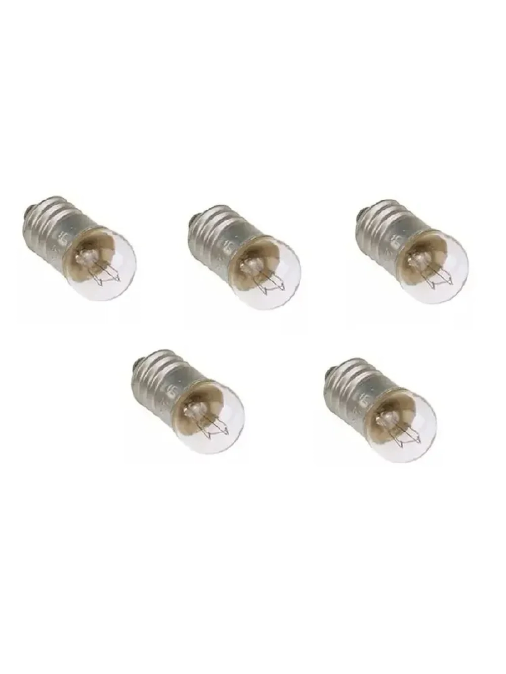 Лампа 3,5V/0.26A E10/13 резьба, Россия 5шт