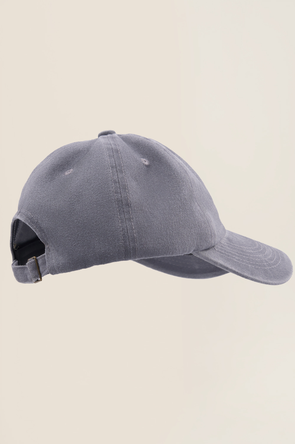 Кепка KUL'TURA "Logo K" Garment Dyed Светло-серый