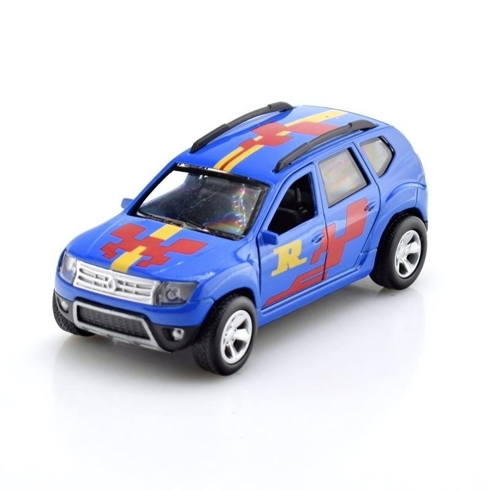 Модель ин. мет. "Renault Duster" 12см, коробка DUSTER-SPORT (Технопарк)