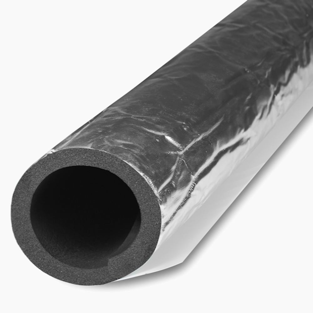 Трубка из вспененного каучука K-FLEX SOLAR HT с покрытием IC CLAD SR толщина 19 мм Тмакс=150°C черный