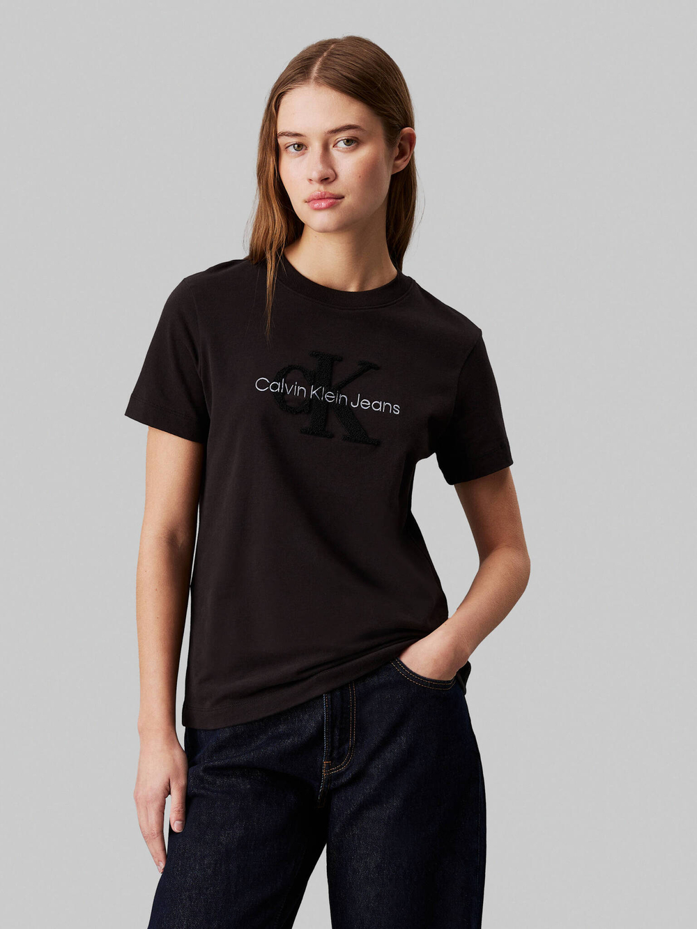 Футболка Calvin Klein Jeans - черный(J20J224244)