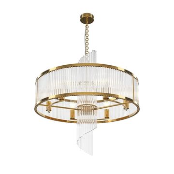 Подвесной светильник 6*Е14 MOD174PL-06G золото Frame Maytoni
