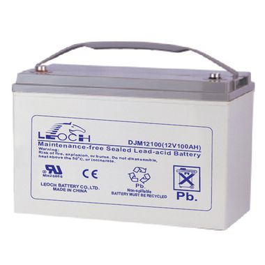 Аккумулятор LEOCH DJM12100 ( 12V 100Ah / 12В 100Ач ) - фотография