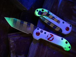 Нож Microtech LUDT 1136S-1GBS White Tanto Ghostbuster Limitedфотография - 10