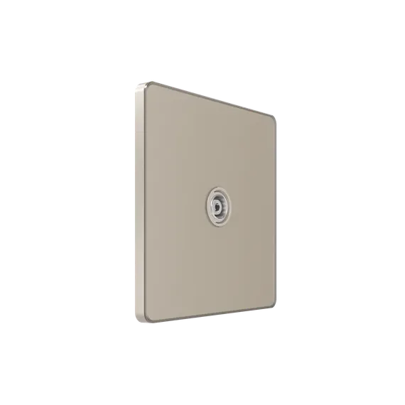 Розетка телевизионная TV/FM 5-1000Mгц Systeme Electric Infinity Песчаный берег FSE000591