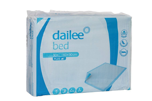 Пеленки Dailee впитывающие одноразовые 60×90 см (30 шт.)