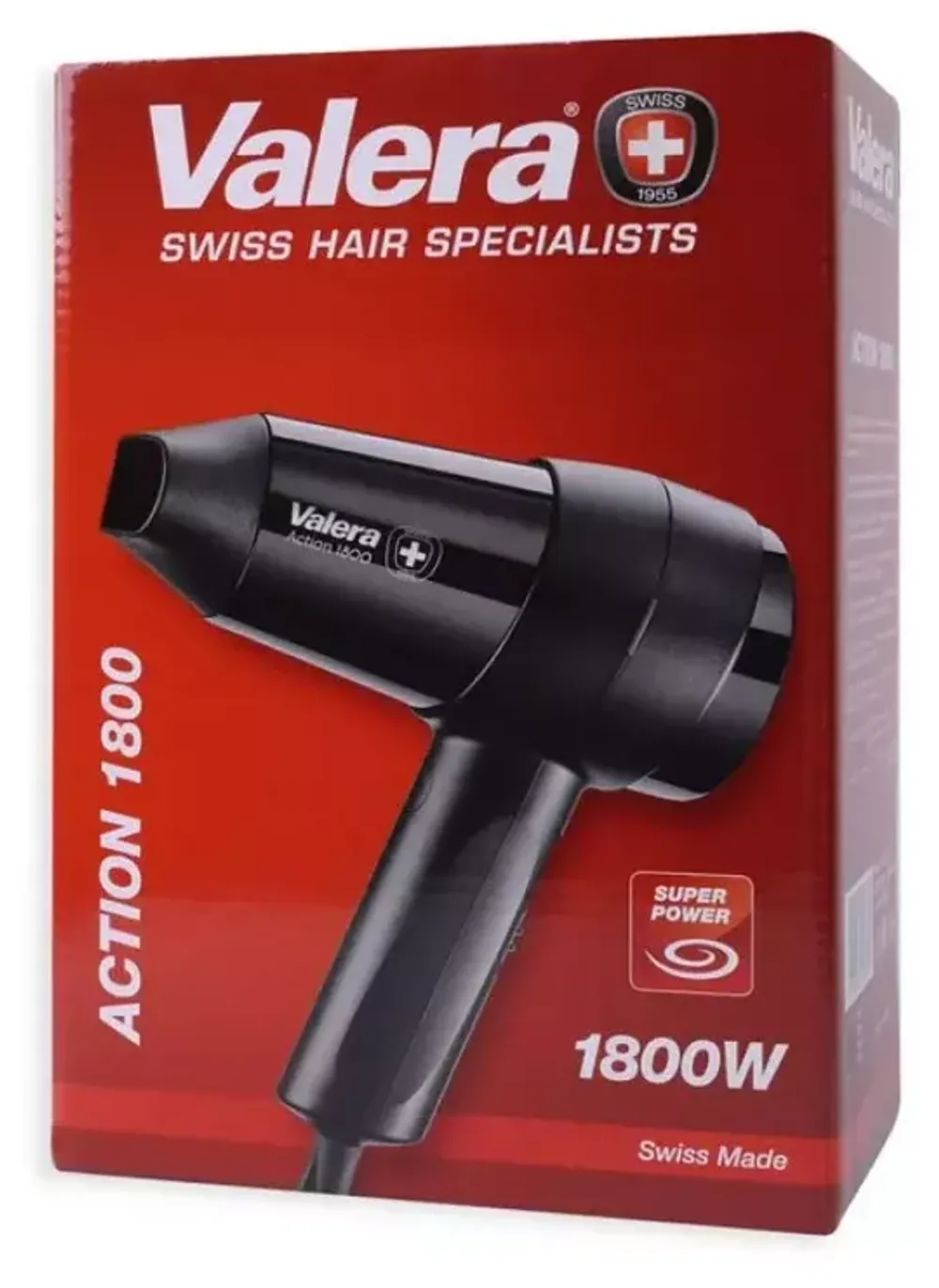 Дорожный фен Valera Action 1800 Black (542.08 Black) - 5