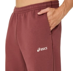 Мужские теннисные штаны Asics Logo Fleece - rusted rock