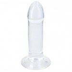Фаллоимитатор Valiant Jelly прозрачный от Alive (16×4,5 см)