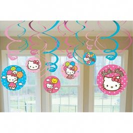 Спираль Hello Kitty 46-60см 12шт