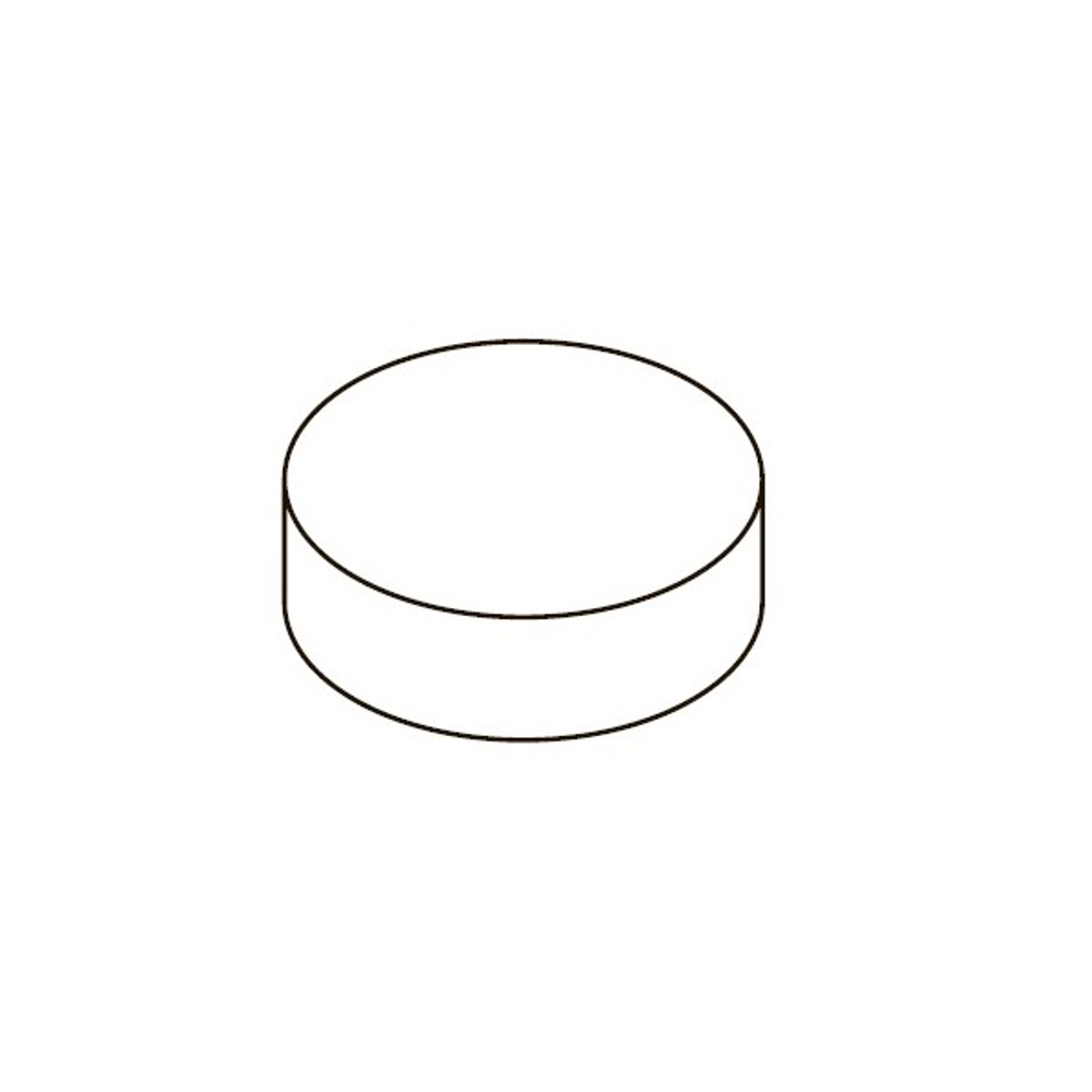 Сменная вставка PCD 1/2" для работы по чугуну, COMEC (Италия)