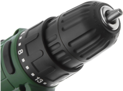 Аккум.дрель Hammer Flex ACD12BS  12В 2АКБx2Ач 10мм 0-350/0-1350об/мин 32Нм в кейсе быстр зарядка