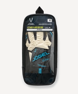 Перчатки вратарские JOGEL Genesis UL4 Evolution negative hybrid, черный