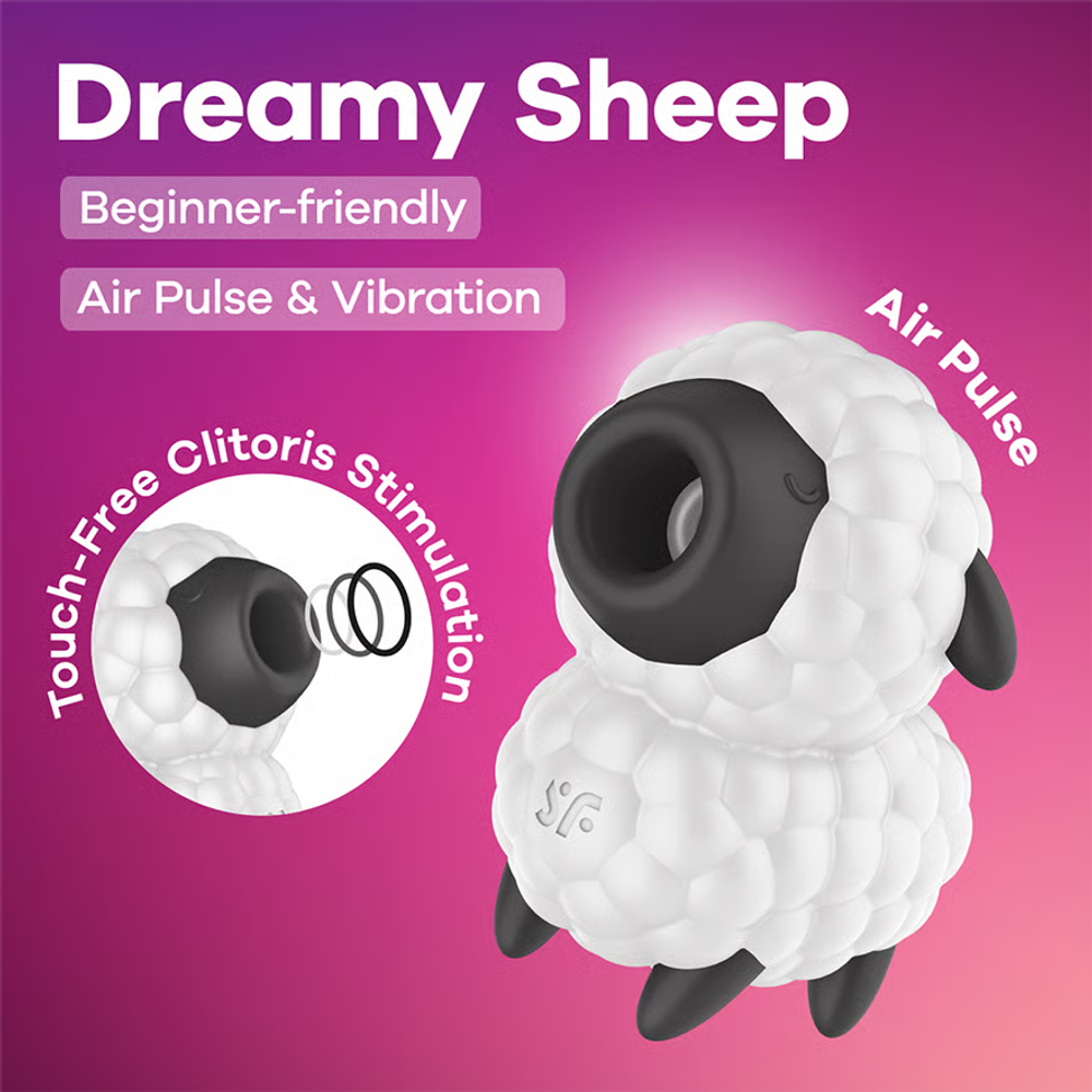 Вакуумный стимулятор клитора Satisfyer Dreamy Sheep